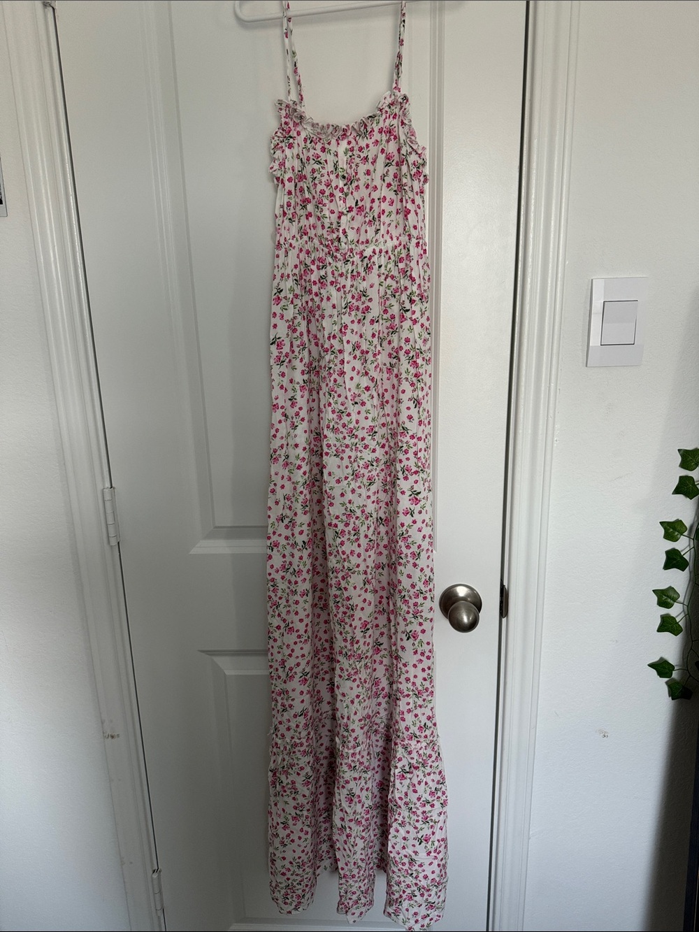 Elegant Floral Maxi Dress